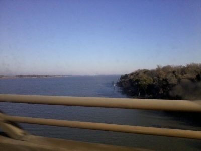 Lake Waco shoreline