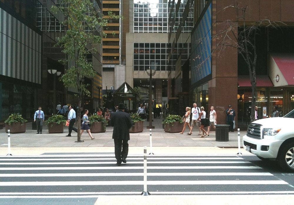 Midtown Manhattan, near where Brian Thompson was killed